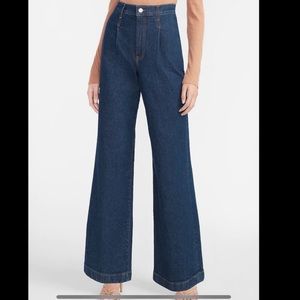 Super high waist wide wide Express jeans 8L